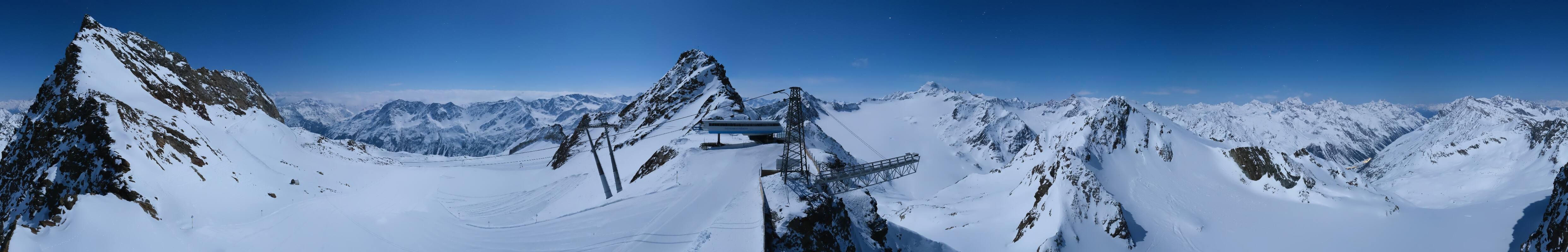 Archiv Foto Webcam Sölden - Tiefenbachgletscher Berg