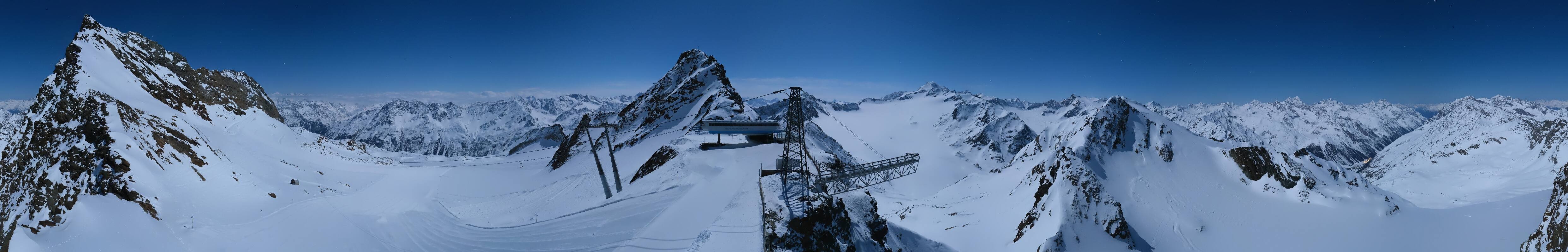 Archiv Foto Webcam Sölden - Tiefenbachgletscher Berg