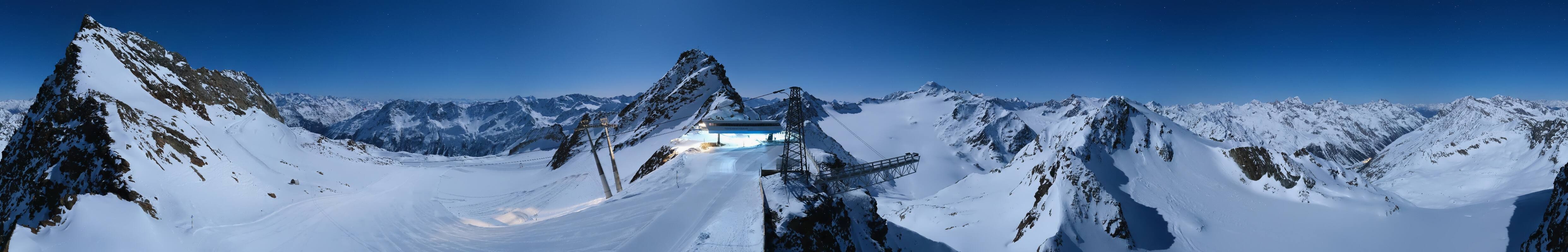 Archiv Foto Webcam Sölden - Tiefenbachgletscher Berg