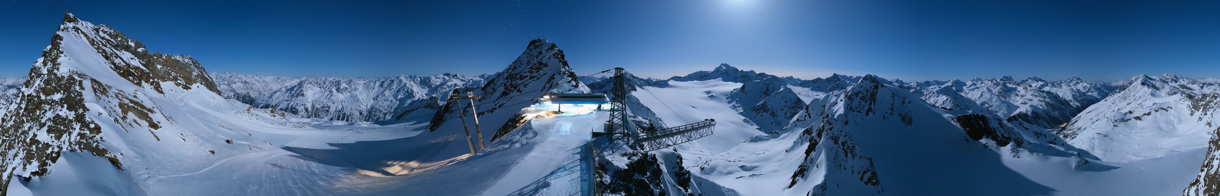 Archiv Foto Webcam Sölden - Tiefenbachgletscher Berg