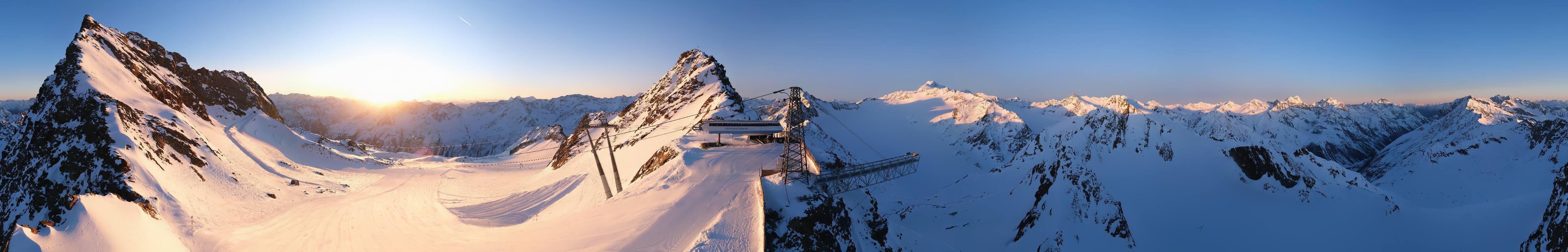 Archiv Foto Webcam Sölden - Tiefenbachgletscher Berg