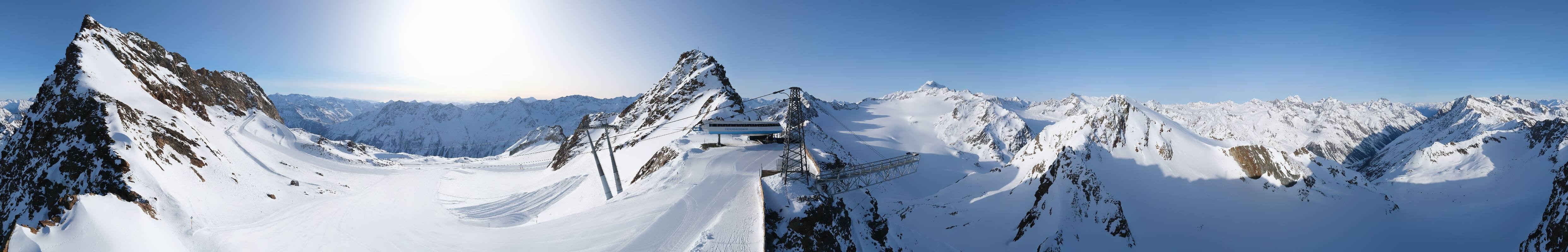 Archiv Foto Webcam Sölden - Tiefenbachgletscher Berg