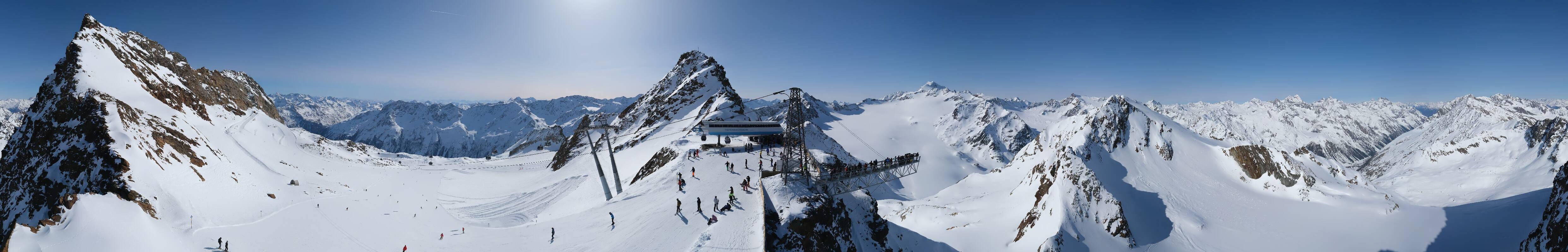 Archiv Foto Webcam Sölden - Tiefenbachgletscher Berg