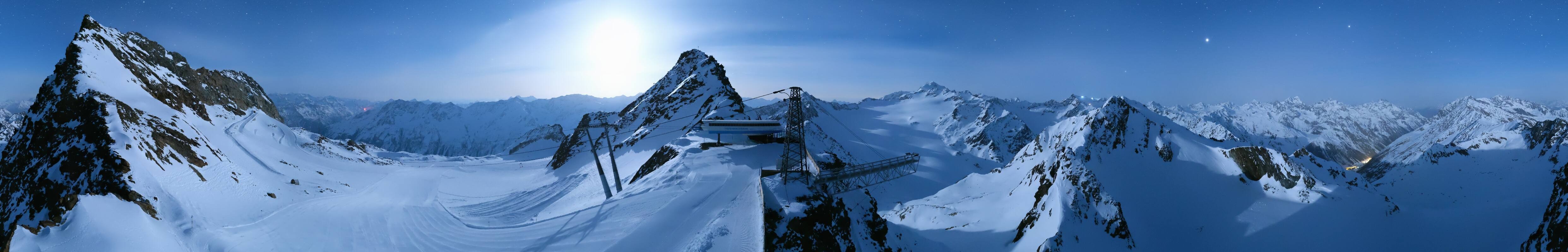 Archiv Foto Webcam Sölden - Tiefenbachgletscher Berg