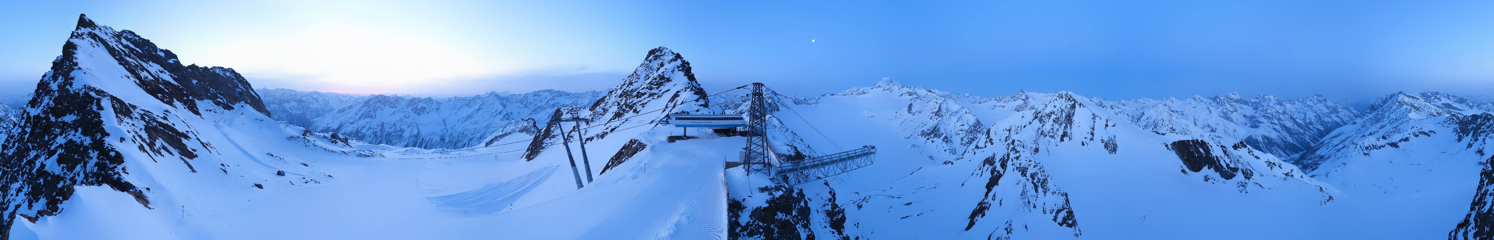 Archiv Foto Webcam Sölden - Tiefenbachgletscher Berg