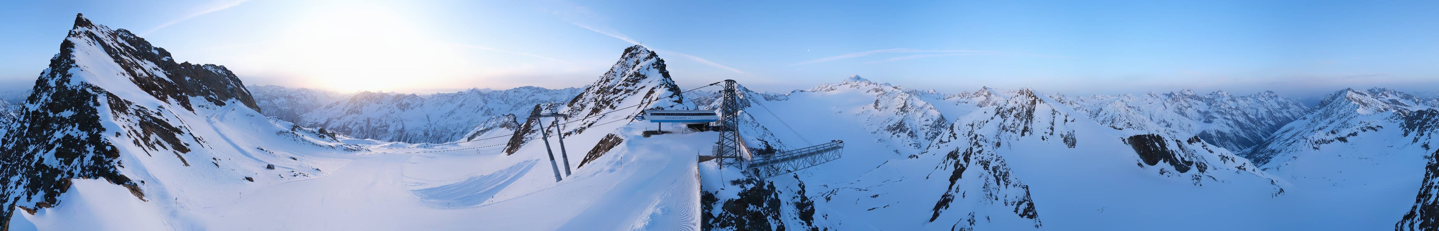 Archiv Foto Webcam Sölden - Tiefenbachgletscher Berg
