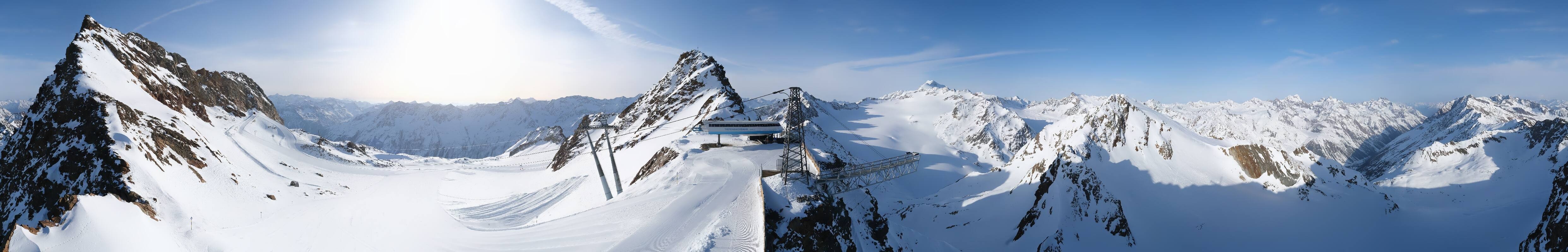 Archiv Foto Webcam Sölden - Tiefenbachgletscher Berg