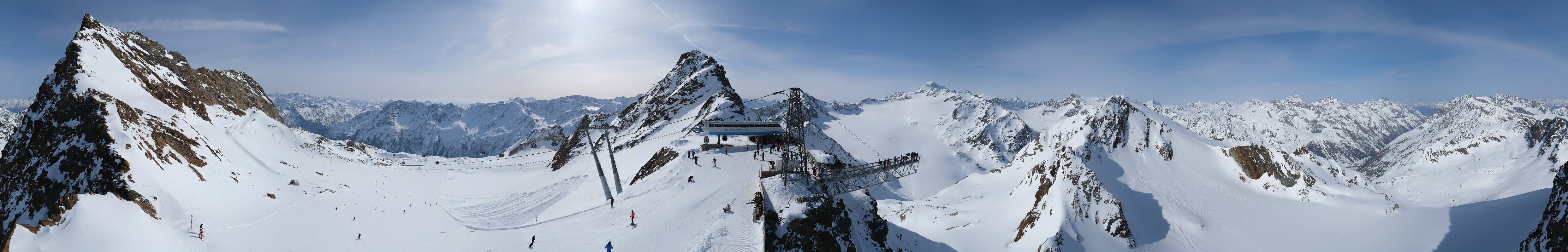 Archiv Foto Webcam Sölden - Tiefenbachgletscher Berg