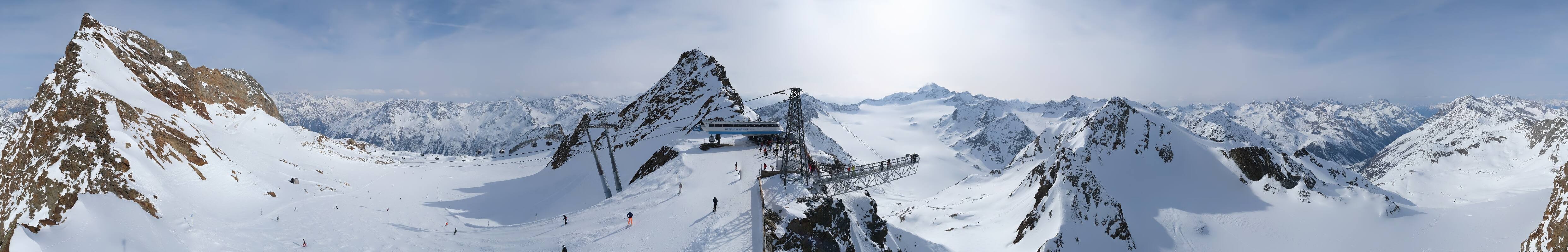 Archiv Foto Webcam Sölden - Tiefenbachgletscher Berg