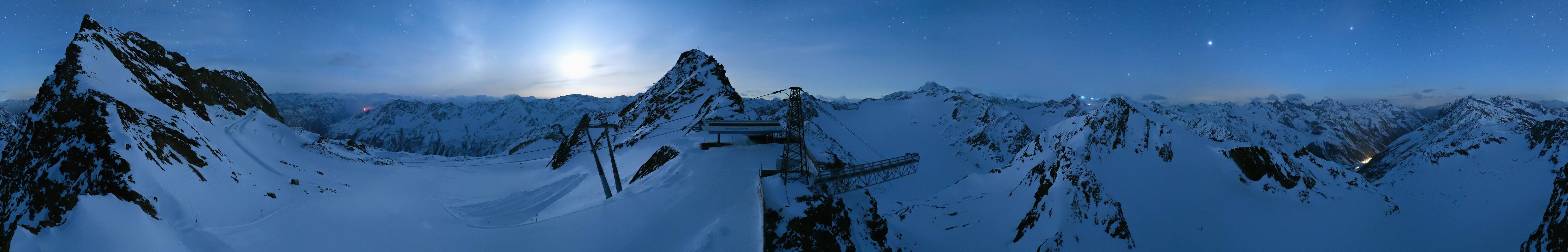 Archiv Foto Webcam Sölden - Tiefenbachgletscher Berg