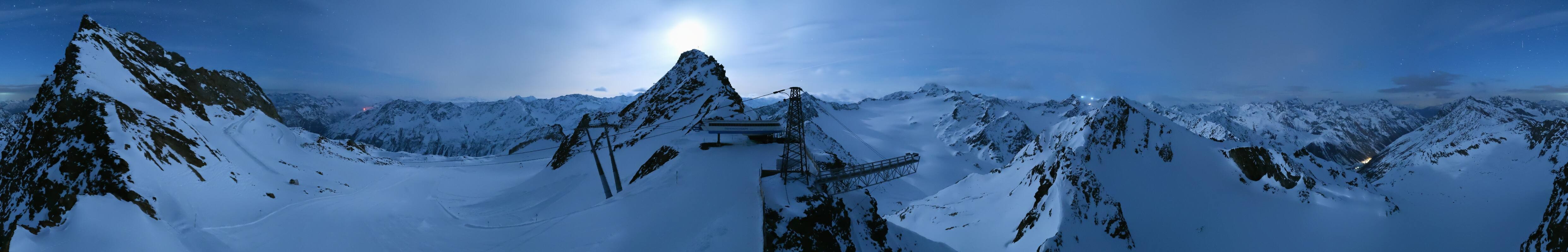 Archiv Foto Webcam Sölden - Tiefenbachgletscher Berg