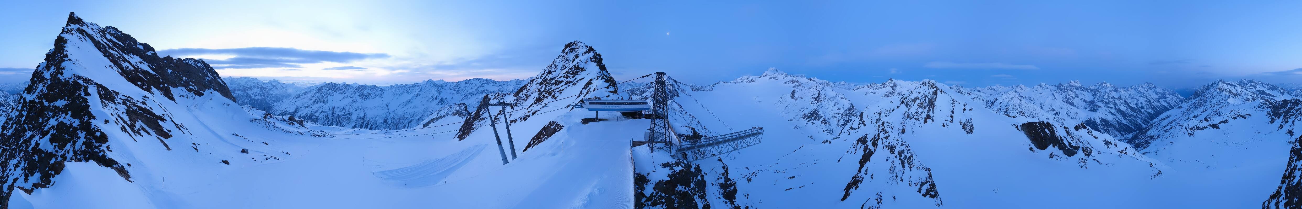 Archiv Foto Webcam Sölden - Tiefenbachgletscher Berg
