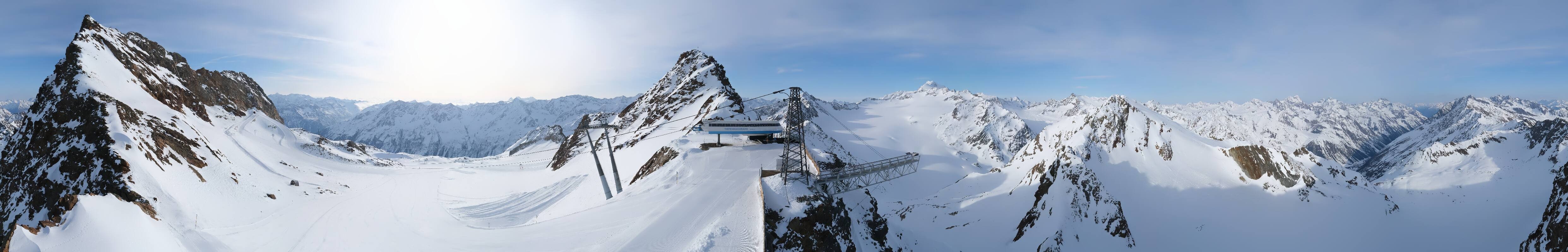 Archiv Foto Webcam Sölden - Tiefenbachgletscher Berg