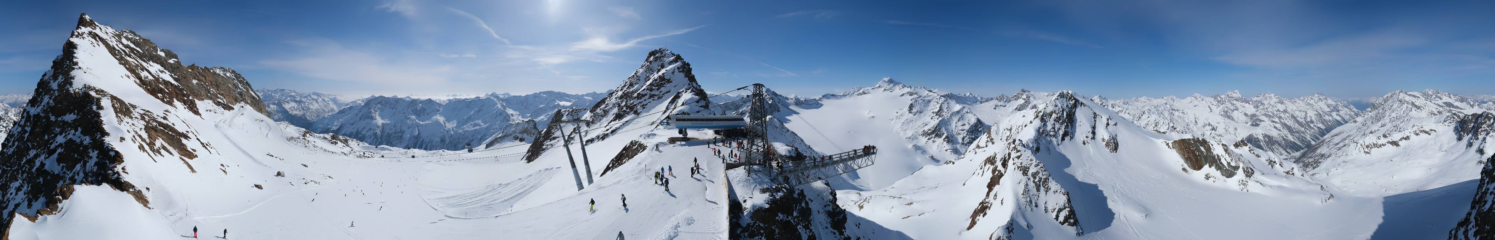 Archiv Foto Webcam Sölden - Tiefenbachgletscher Berg