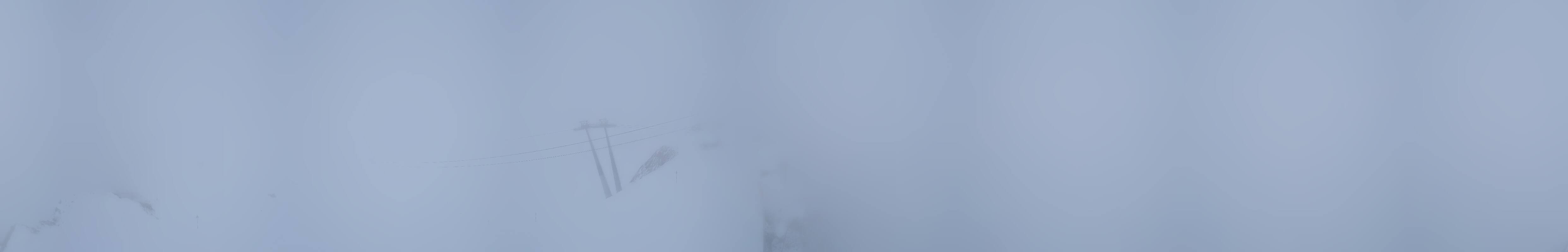 Archived image Webcam Sölden - Tiefenbach Glacier View Top Station