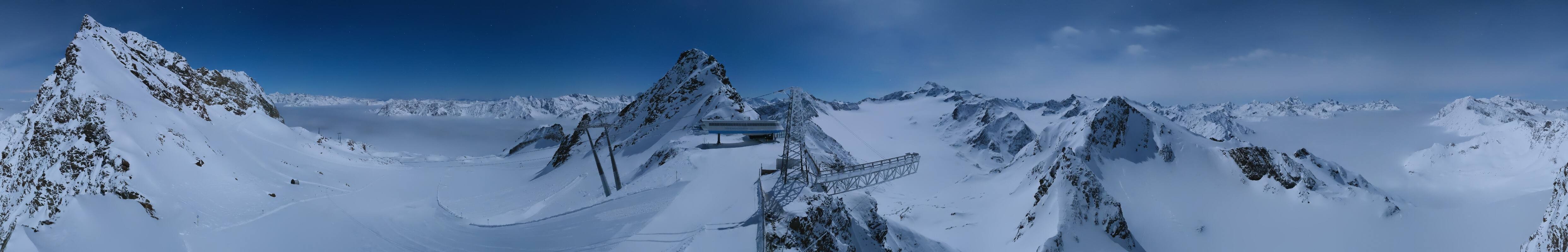 Archiv Foto Webcam Sölden - Tiefenbachgletscher Berg