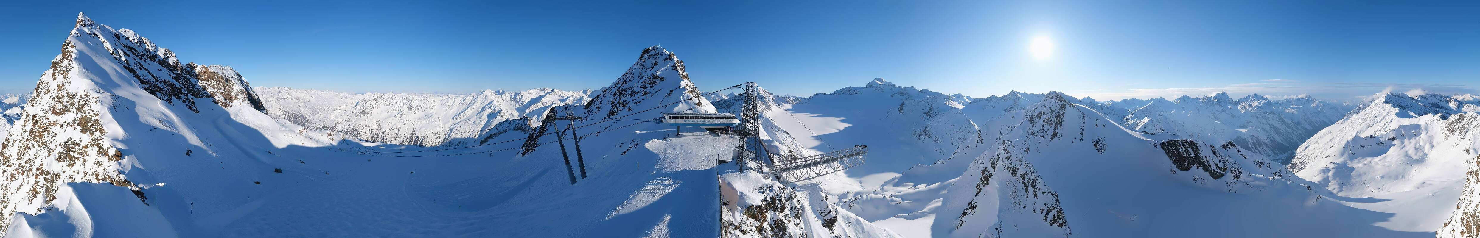 Archiv Foto Webcam Sölden - Tiefenbachgletscher Berg