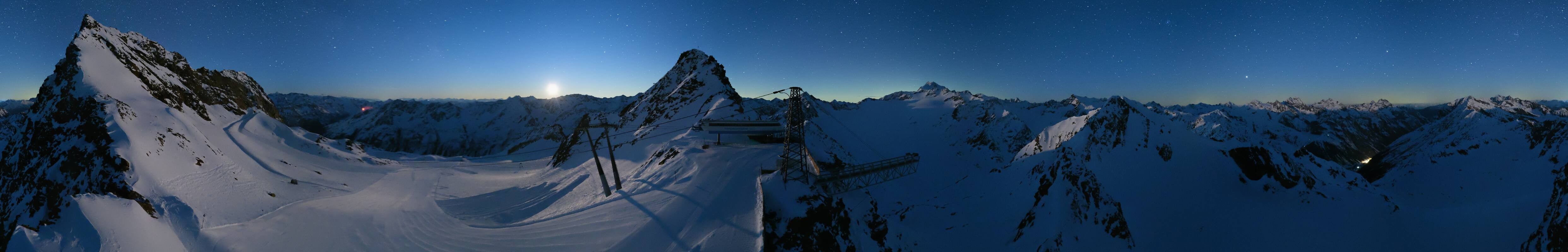 Archiv Foto Webcam Sölden - Tiefenbachgletscher Berg
