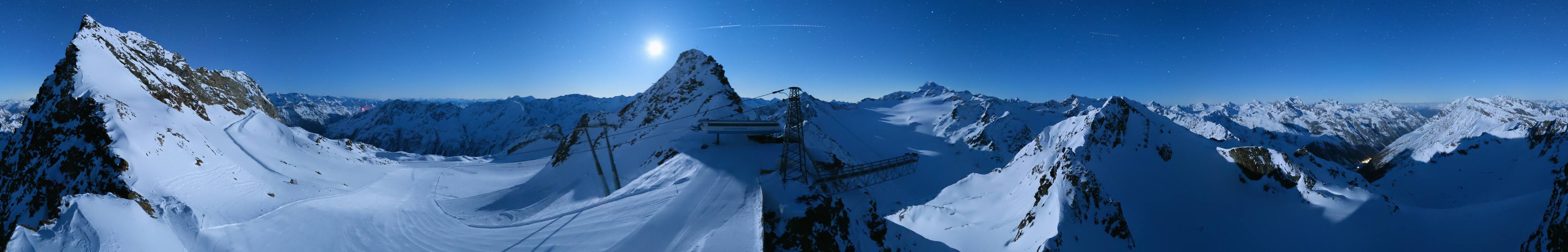 Archiv Foto Webcam Sölden - Tiefenbachgletscher Berg