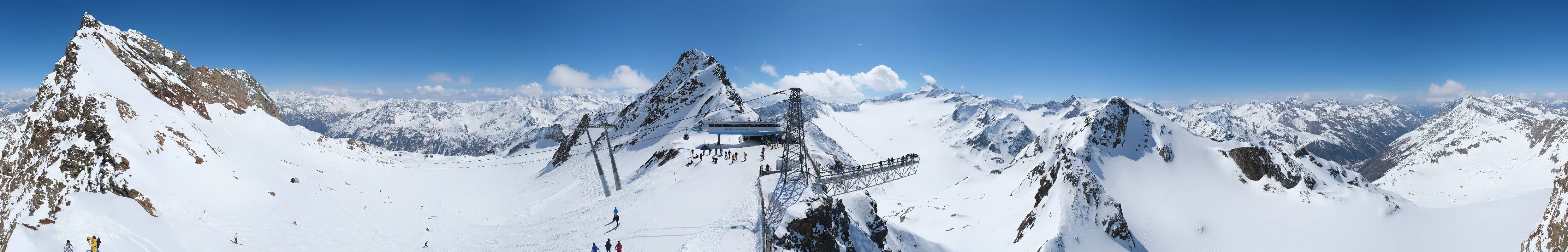 Archiv Foto Webcam Sölden - Tiefenbachgletscher Berg