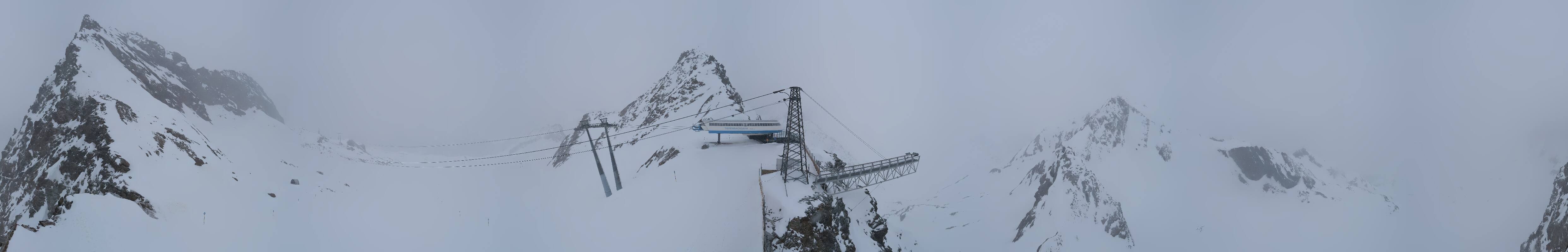 Archiv Foto Webcam Sölden - Tiefenbachgletscher Berg