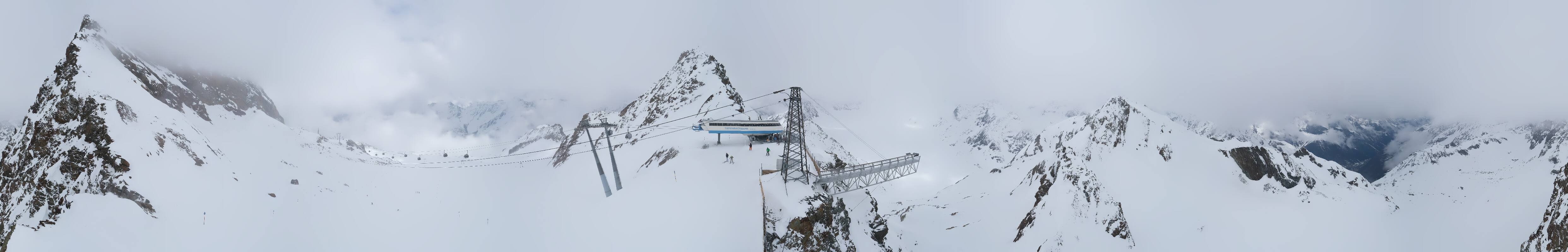 Archiv Foto Webcam Sölden - Tiefenbachgletscher Berg
