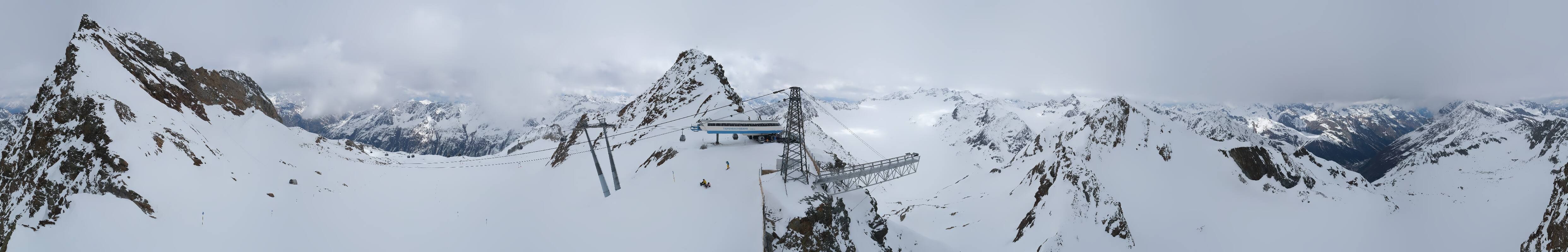 Archiv Foto Webcam Sölden - Tiefenbachgletscher Berg
