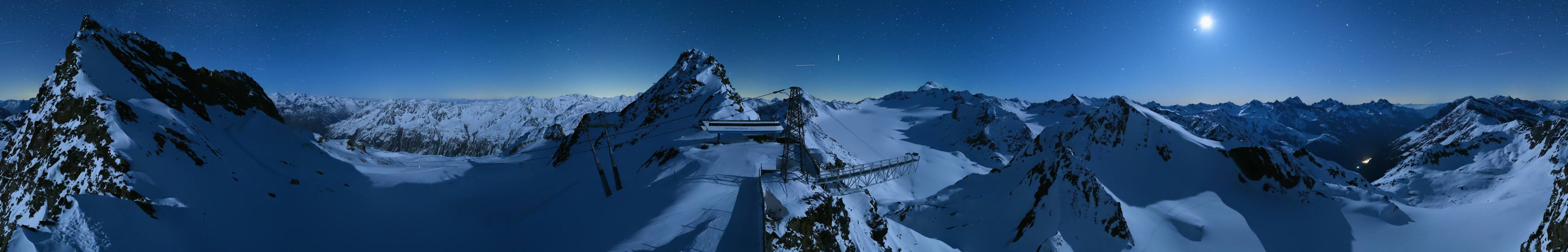 Archiv Foto Webcam Sölden - Tiefenbachgletscher Berg
