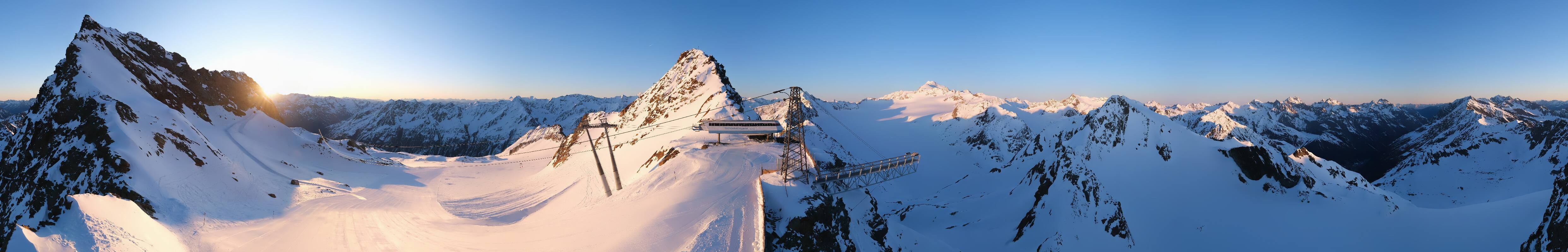 Archiv Foto Webcam Sölden - Tiefenbachgletscher Berg