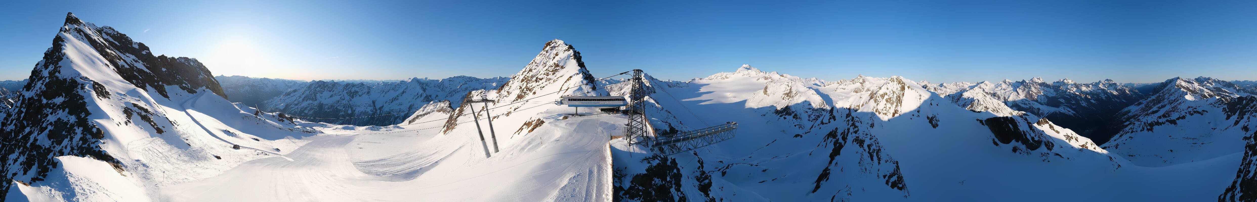 Archiv Foto Webcam Sölden - Tiefenbachgletscher Berg
