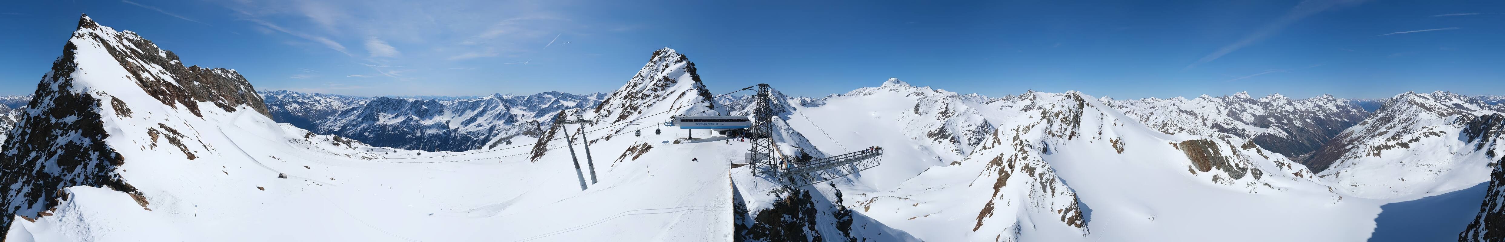 Archiv Foto Webcam Sölden - Tiefenbachgletscher Berg