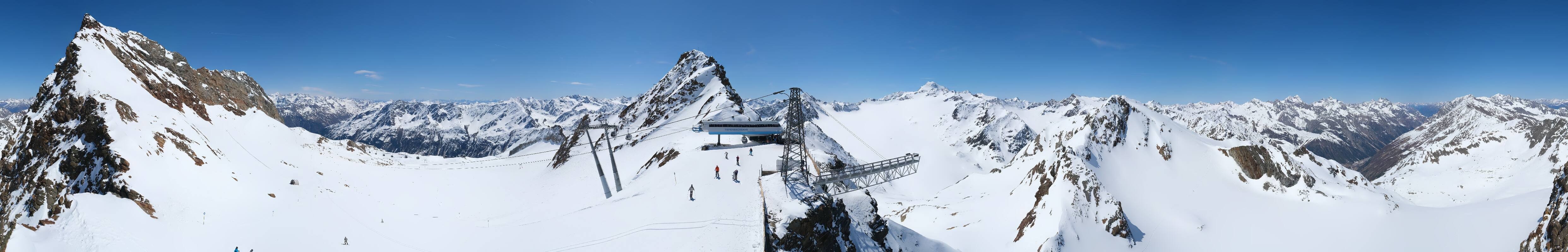 Archiv Foto Webcam Sölden - Tiefenbachgletscher Berg