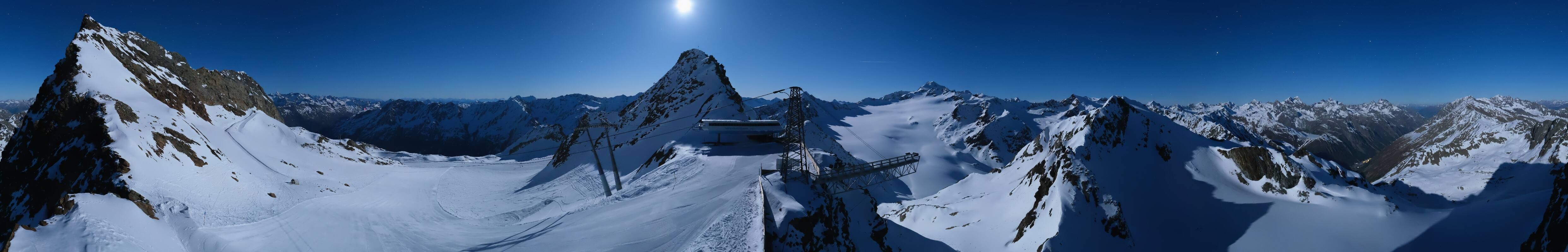 Archiv Foto Webcam Sölden - Tiefenbachgletscher Berg