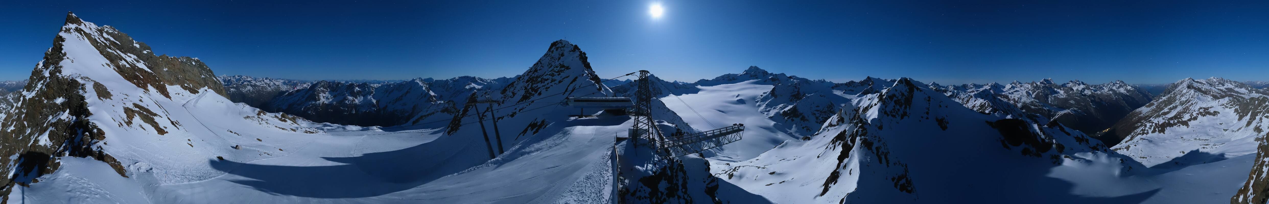 Archiv Foto Webcam Sölden - Tiefenbachgletscher Berg