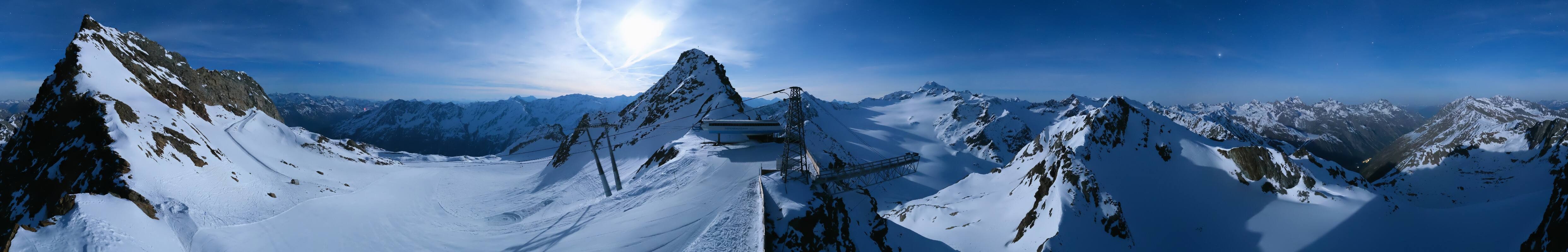 Archiv Foto Webcam Sölden - Tiefenbachgletscher Berg