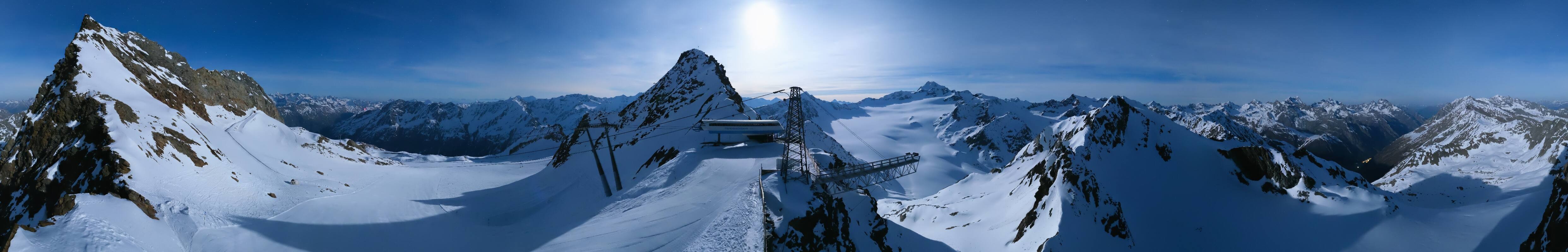 Archiv Foto Webcam Sölden - Tiefenbachgletscher Berg