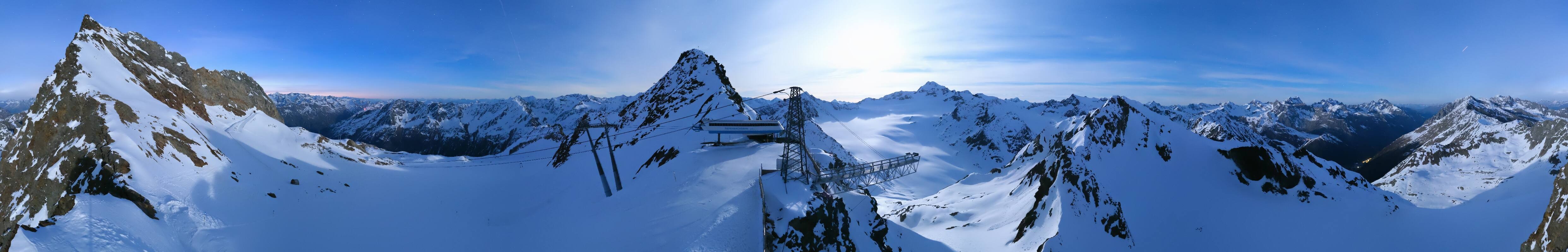 Archiv Foto Webcam Sölden - Tiefenbachgletscher Berg