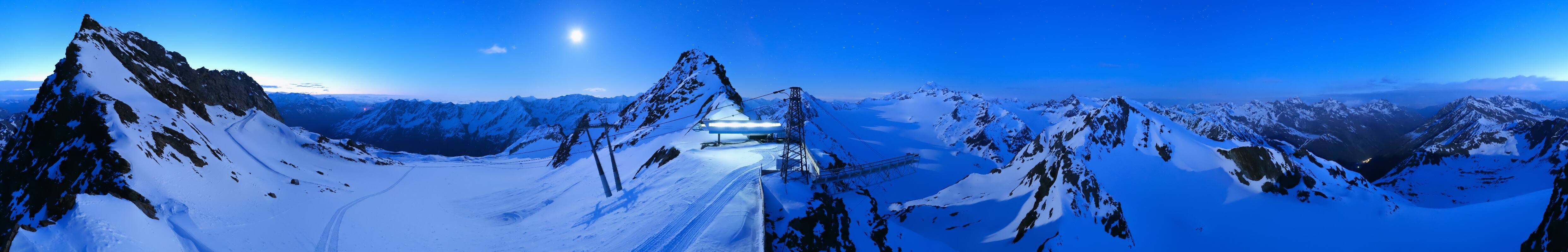 Archiv Foto Webcam Sölden - Tiefenbachgletscher Berg