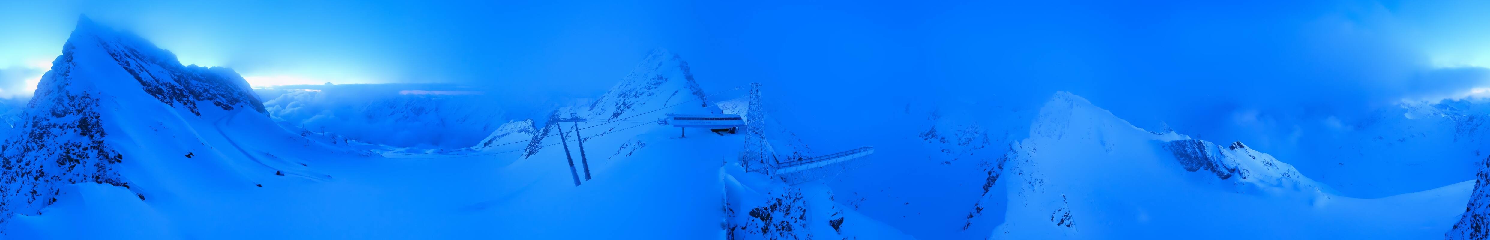Archiv Foto Webcam Sölden - Tiefenbachgletscher Berg