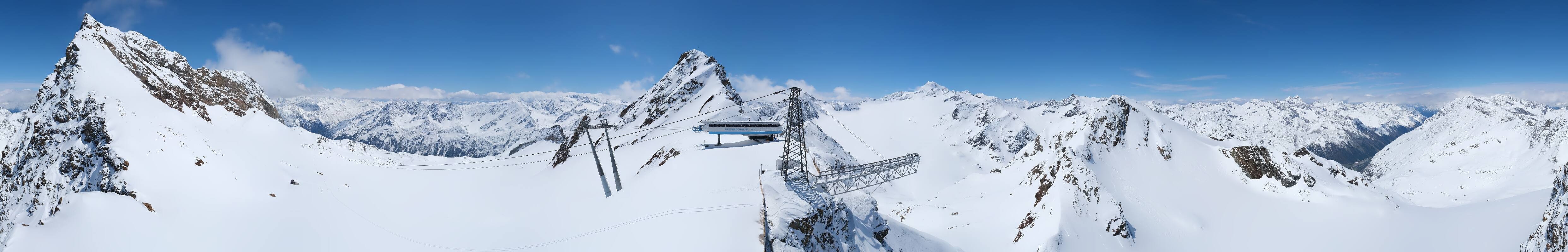 Archiv Foto Webcam Sölden - Tiefenbachgletscher Berg