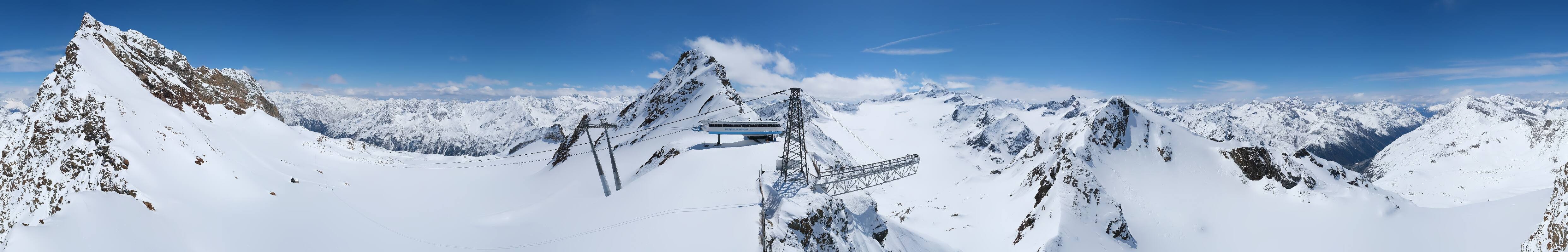 Archiv Foto Webcam Sölden - Tiefenbachgletscher Berg
