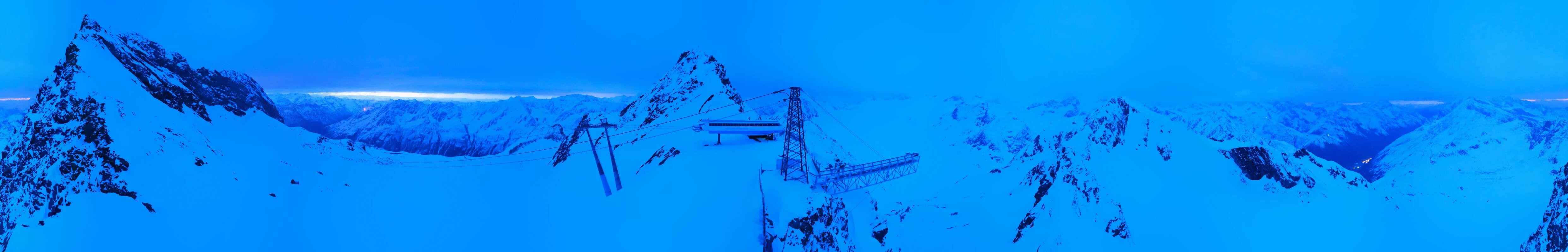 Archiv Foto Webcam Sölden - Tiefenbachgletscher Berg
