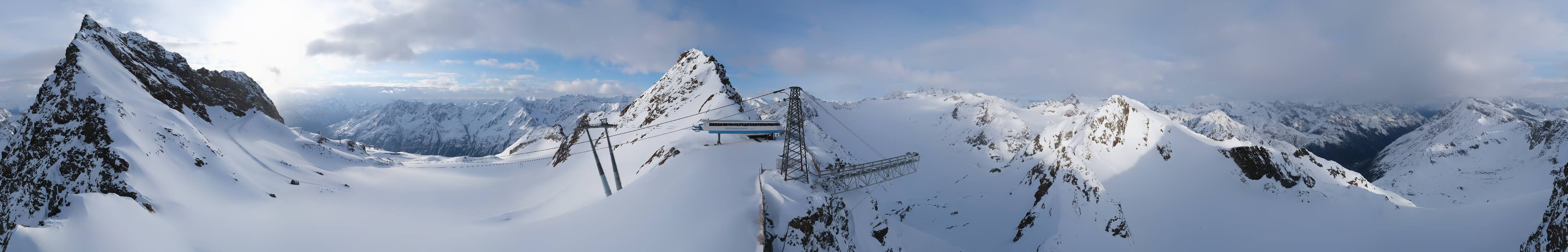 Archiv Foto Webcam Sölden - Tiefenbachgletscher Berg