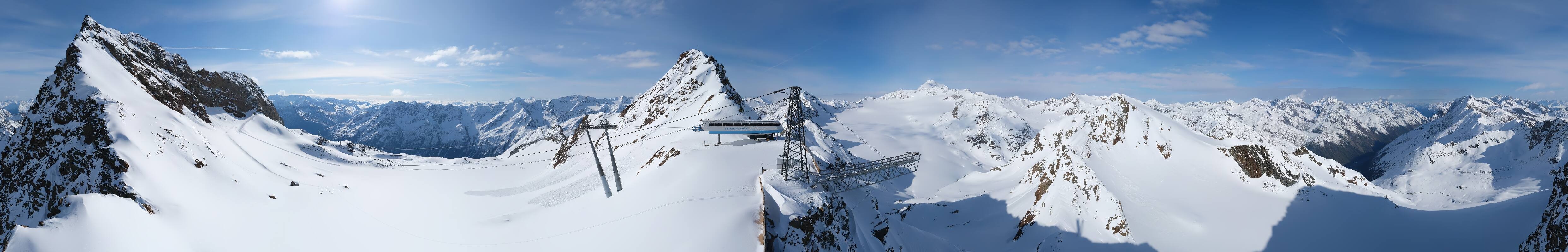 Archiv Foto Webcam Sölden - Tiefenbachgletscher Berg