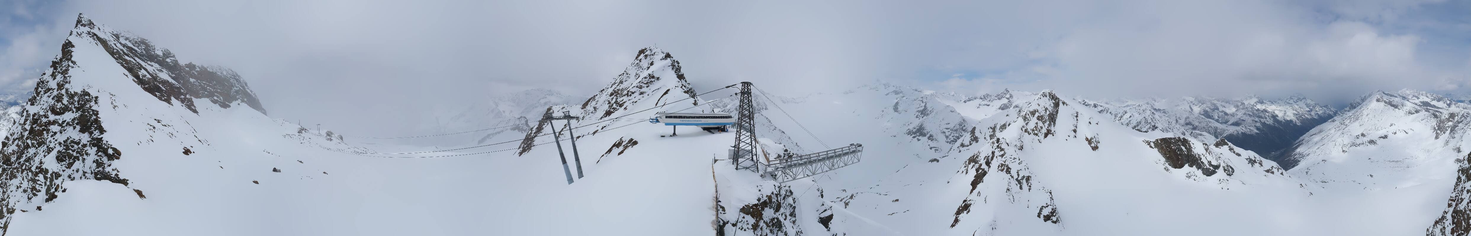 Archiv Foto Webcam Sölden - Tiefenbachgletscher Berg