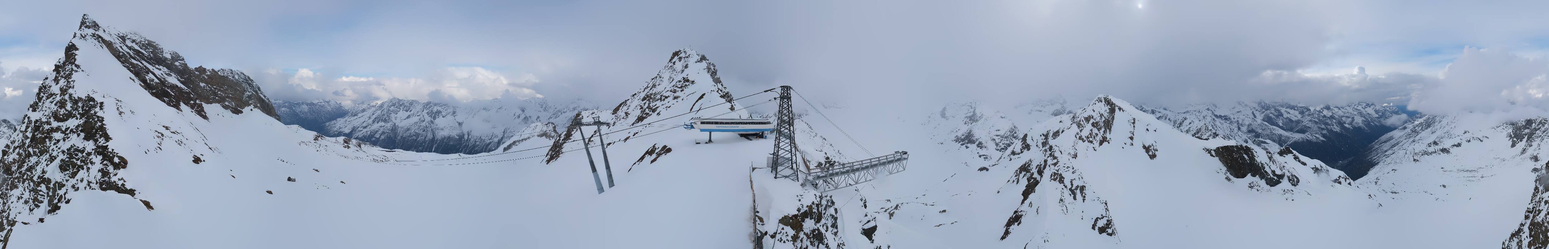 Archiv Foto Webcam Sölden - Tiefenbachgletscher Berg