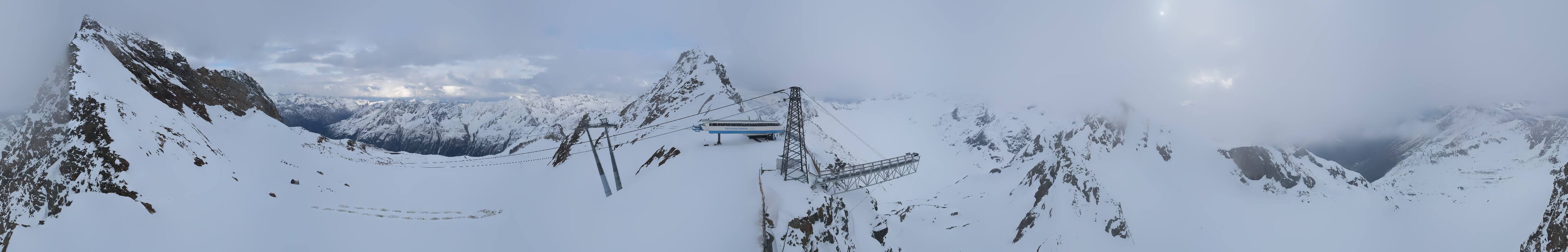 Archiv Foto Webcam Sölden - Tiefenbachgletscher Berg