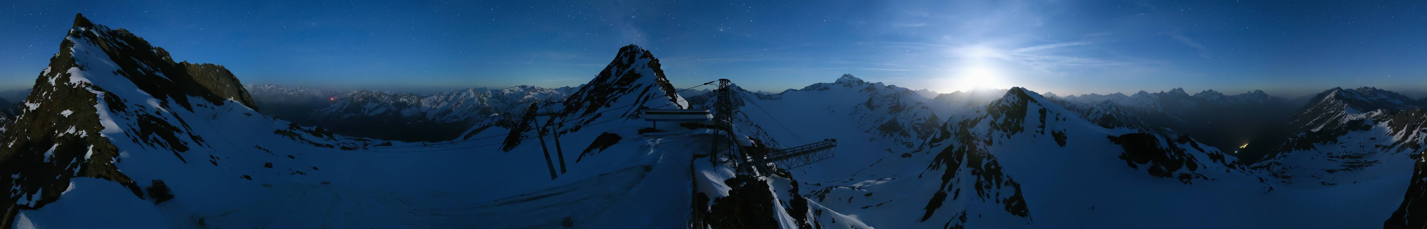 Archiv Foto Webcam Sölden - Tiefenbachgletscher Berg