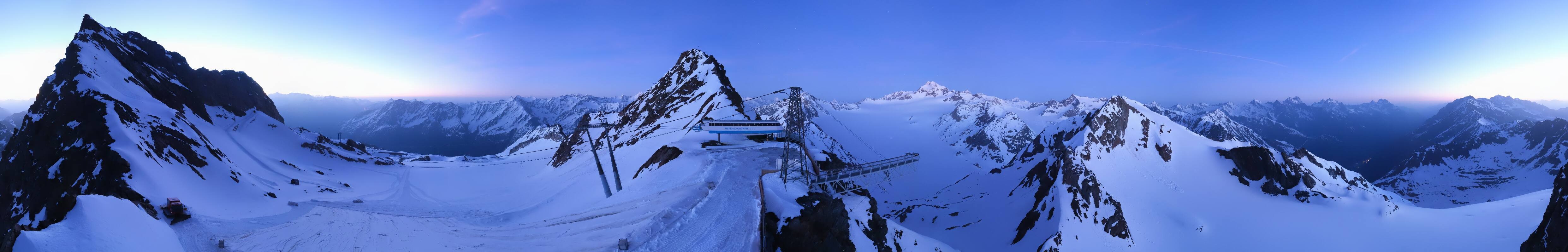 Archiv Foto Webcam Sölden - Tiefenbachgletscher Berg