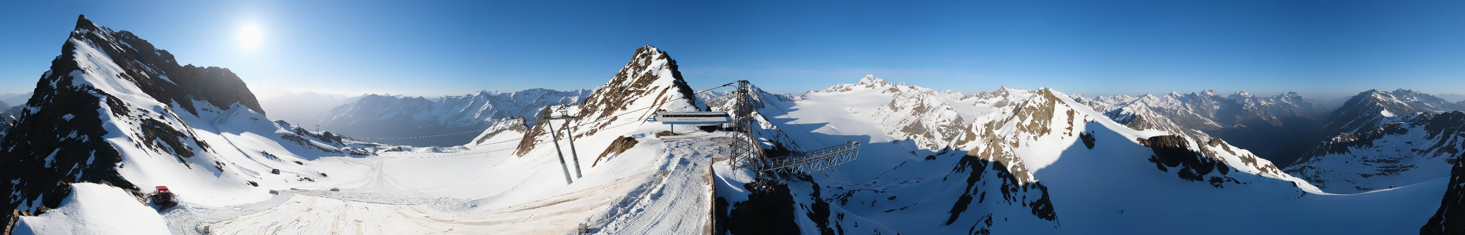 Archiv Foto Webcam Sölden - Tiefenbachgletscher Berg